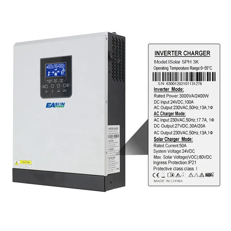 2400W Solar inverter reverse control all-in-one photovoltaic off grid charge discharge  built-in PWM