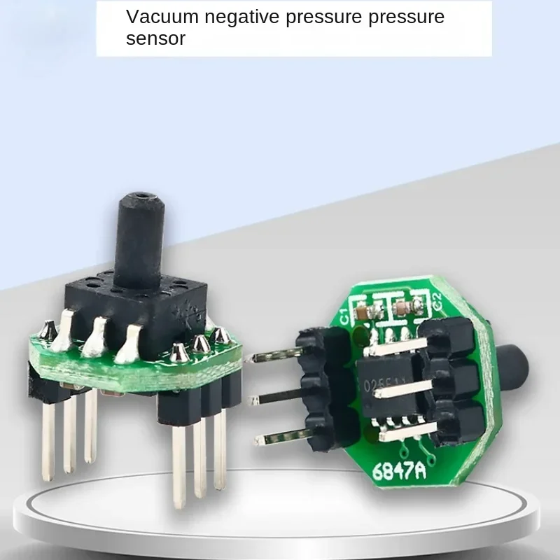 3V3.3V5V Vacuum Negative Pressure Gas Surface Mount Machine Pressure Sensor Transmission Module -100-30-20~0Kpa