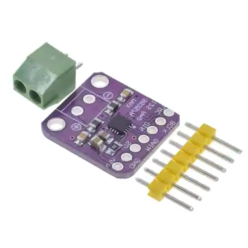 MAX98357 I2S 3W Class D Amplifier Module – Filterless DAC For Raspberry Pi And ESP32 Audio Projects
