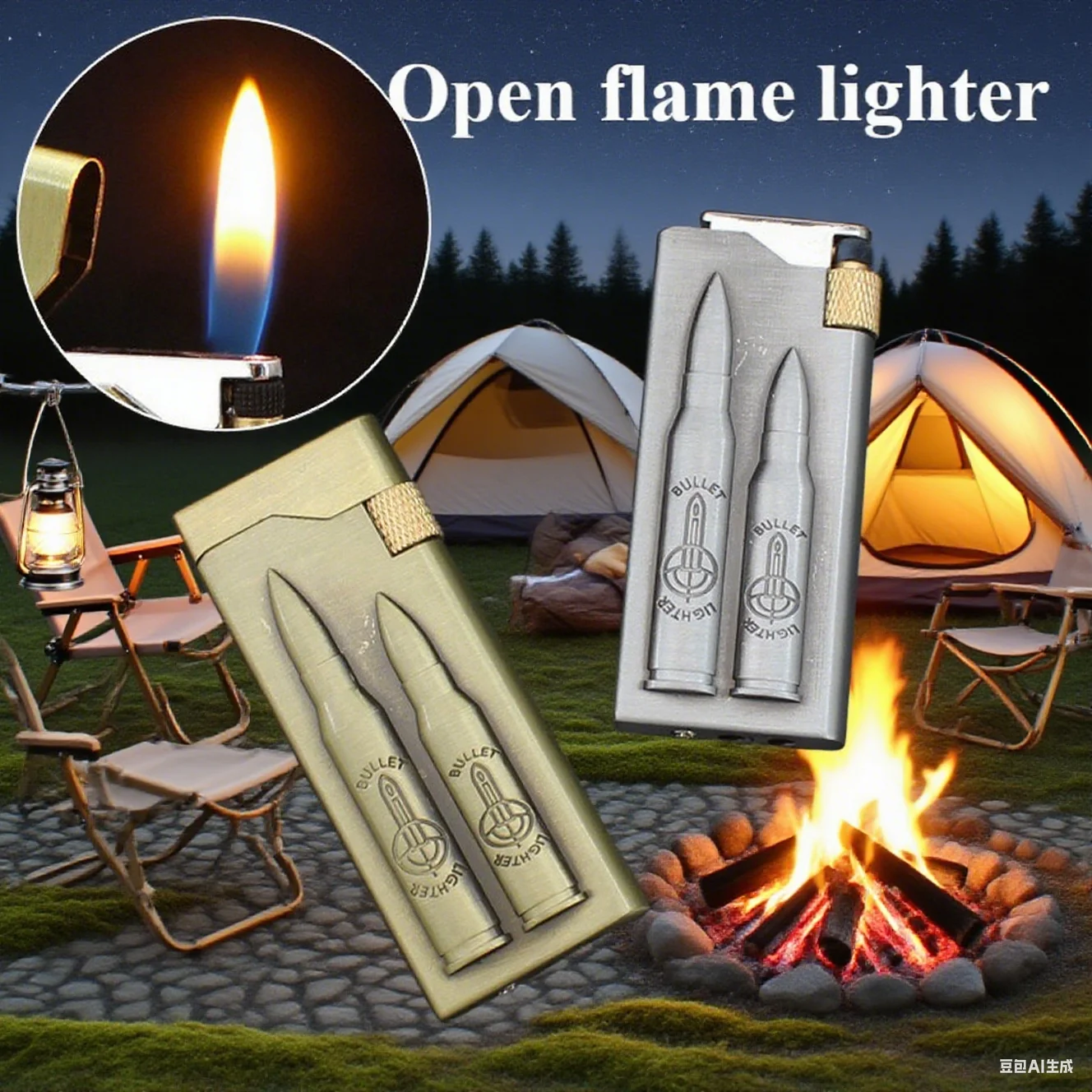 

Newest Bullet Relief Craft Grinding Wheel Lighter Metal Inflatable Cigarette Lighters & Smoking Accessories Factory Direct Sales