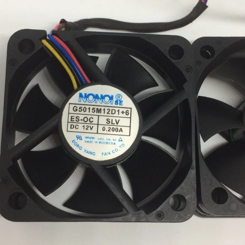 NONOISE G5015M12D1+6 0.200A 50*50*15 Car Audio Cooling Fan