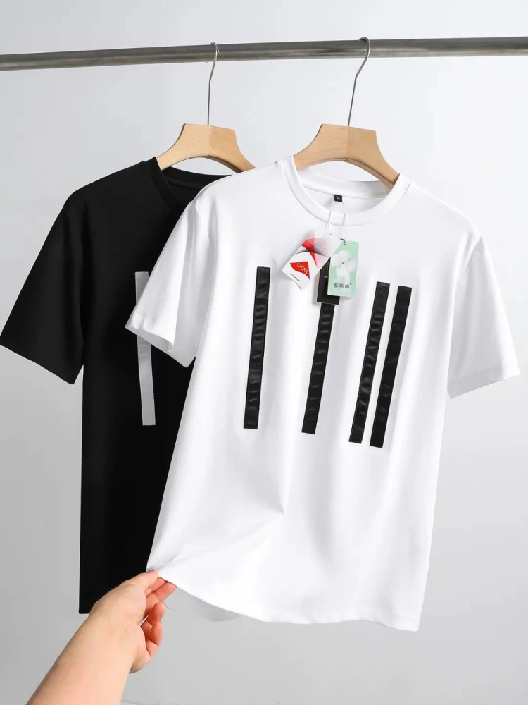 

Высококачественная мужская футболка ort Sve с жидким аммиаком и шелком Fini Tech Peak Cotton Faion Urban круглая футболка Ne