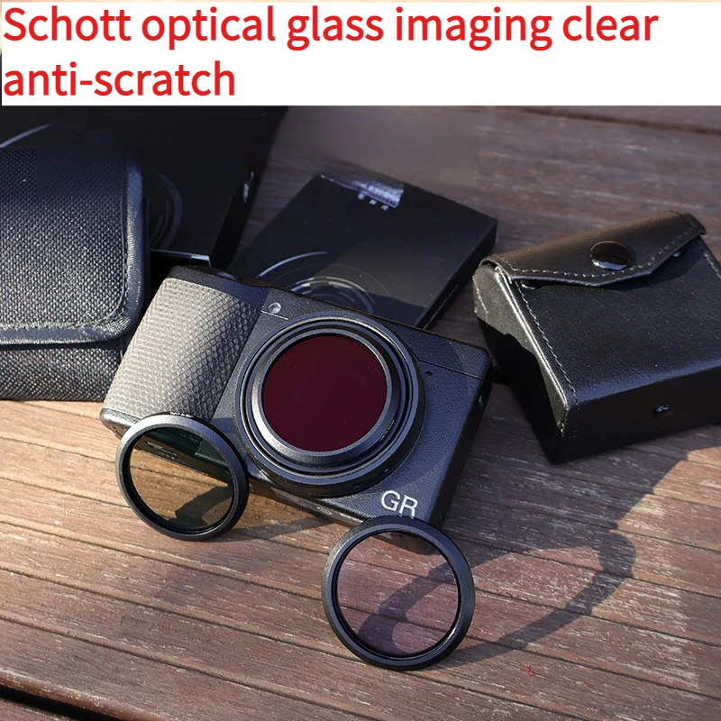 Para ricoh gr3x conjunto de filtro magnético para panasonic lx10 ricoh gr23 para canon g7x3g7x2 para sony ZV-1 polarizador