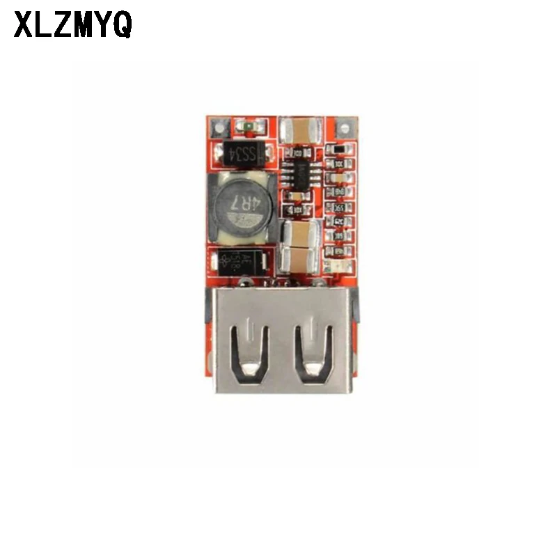 5pcs 6-24V to 5V USB Step Down Module DC-DC Buck Converter 24V 12V to 5V Phone Charger Car Power Supply Module Efficiency 97.5%