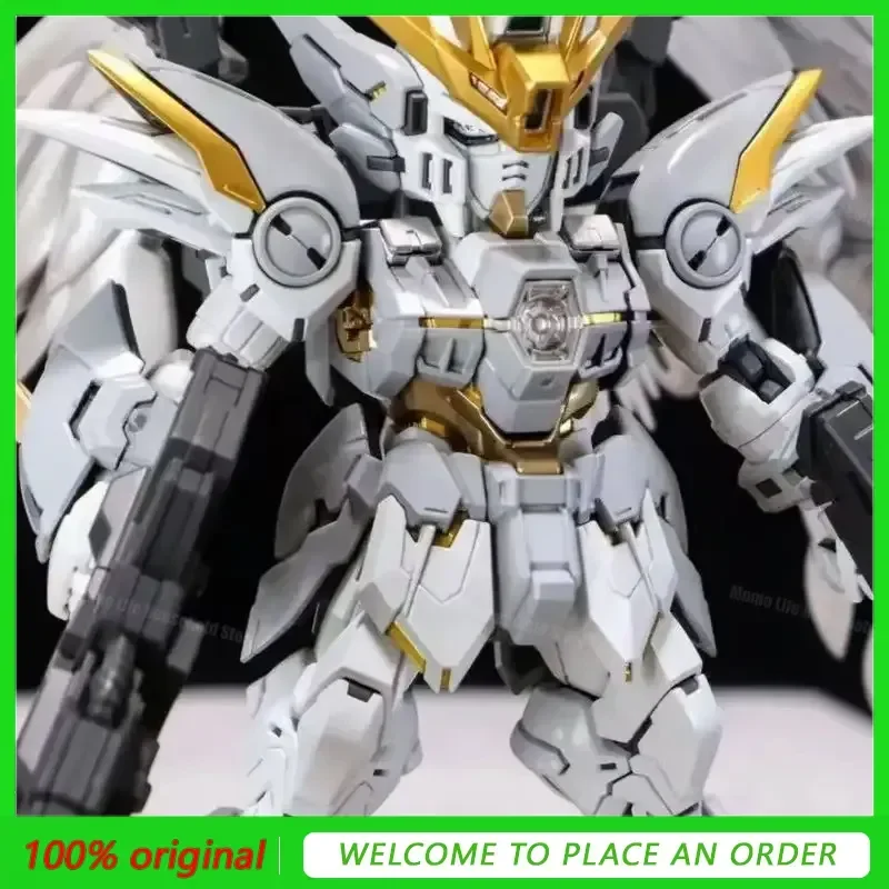 

Gl Stock Mgsd Zero Wing Snow White Colorway Ew Feather-Loss Wing Assembly Model Figure Toy For Collecting Action Figures