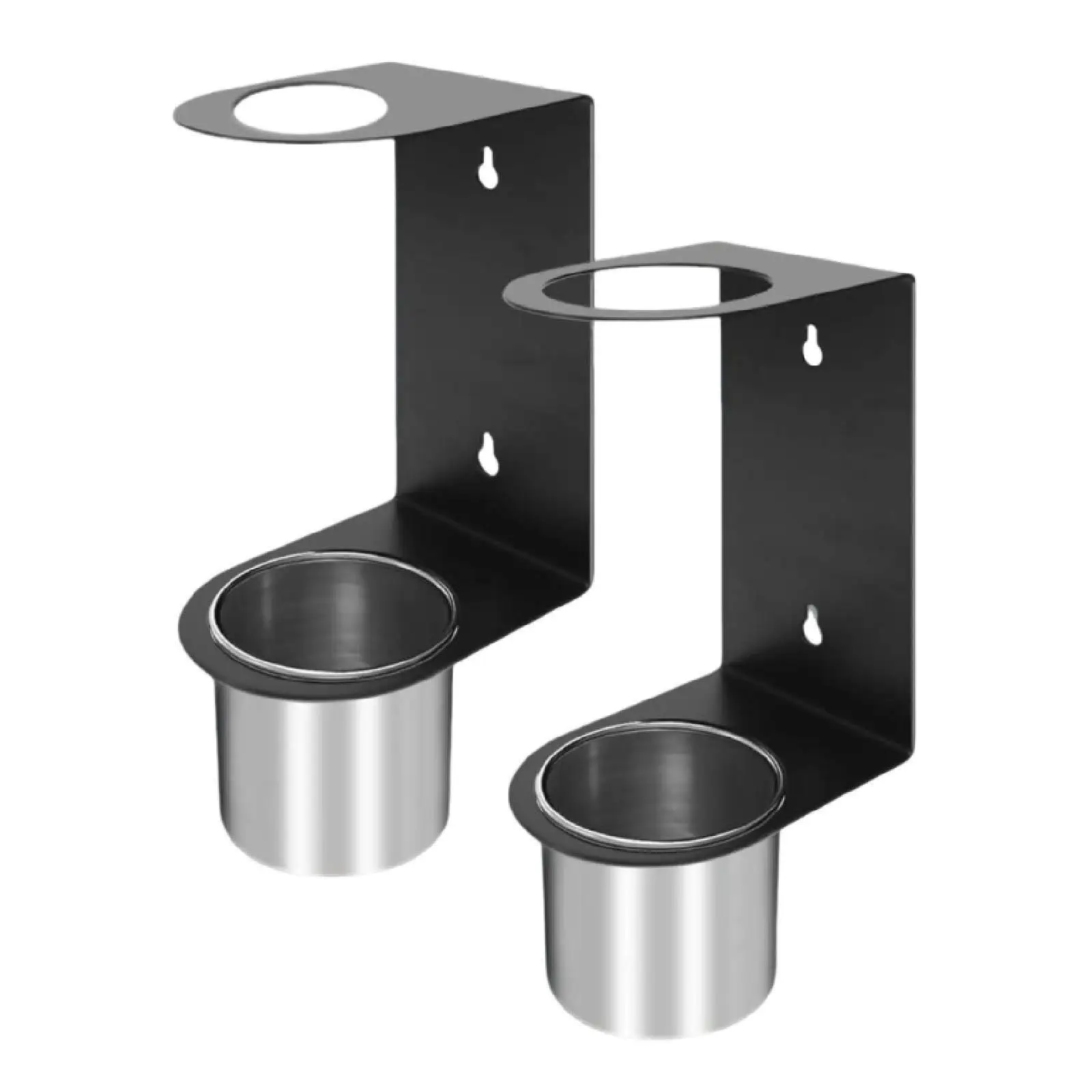 2Pcs Oil Funnel Holder Supplies Direct Replace Professional Storage Rack Fluid Drain Funnel Kit for Enclosed Race Trailers