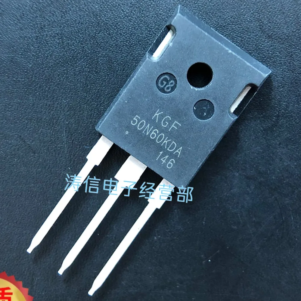 10PCS/Lot KGF50N60KDA KGT50N60KDA  /IGBT 50A600VBest Quality Imported Original