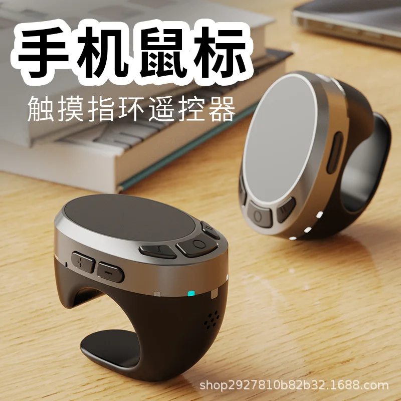 Bluetooth Ring Remote Control, Wireless Touch Ring for Selfie, Video Scrolling and Camera Shutter