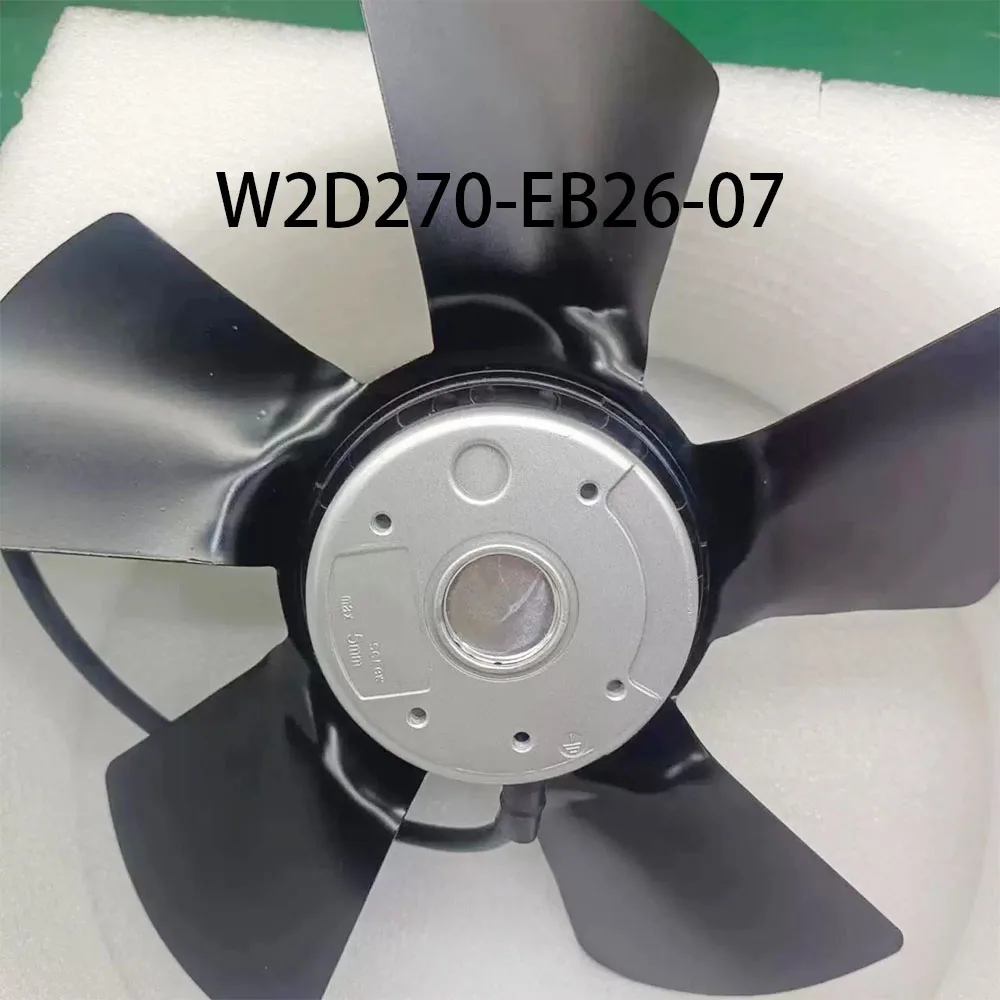 High-Airflow External Rotor Cooling 400V AC 3~0.26A W2D270-EB26-07 Industrial Spindle motor fan
