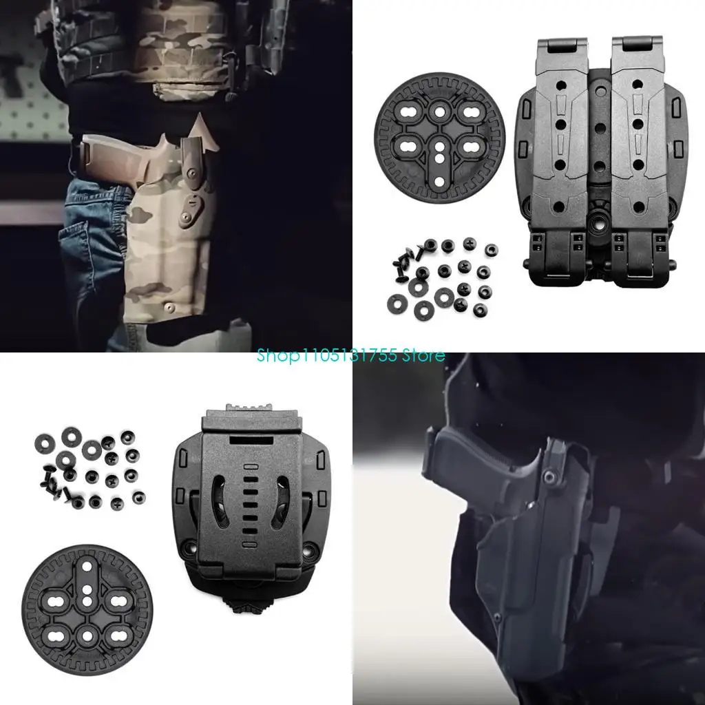 

K0EF 3 типа кобуры с зажимом для талии Tek-Mount Аксессуары Molles Оболочка Ножны Кобуры Оборудование