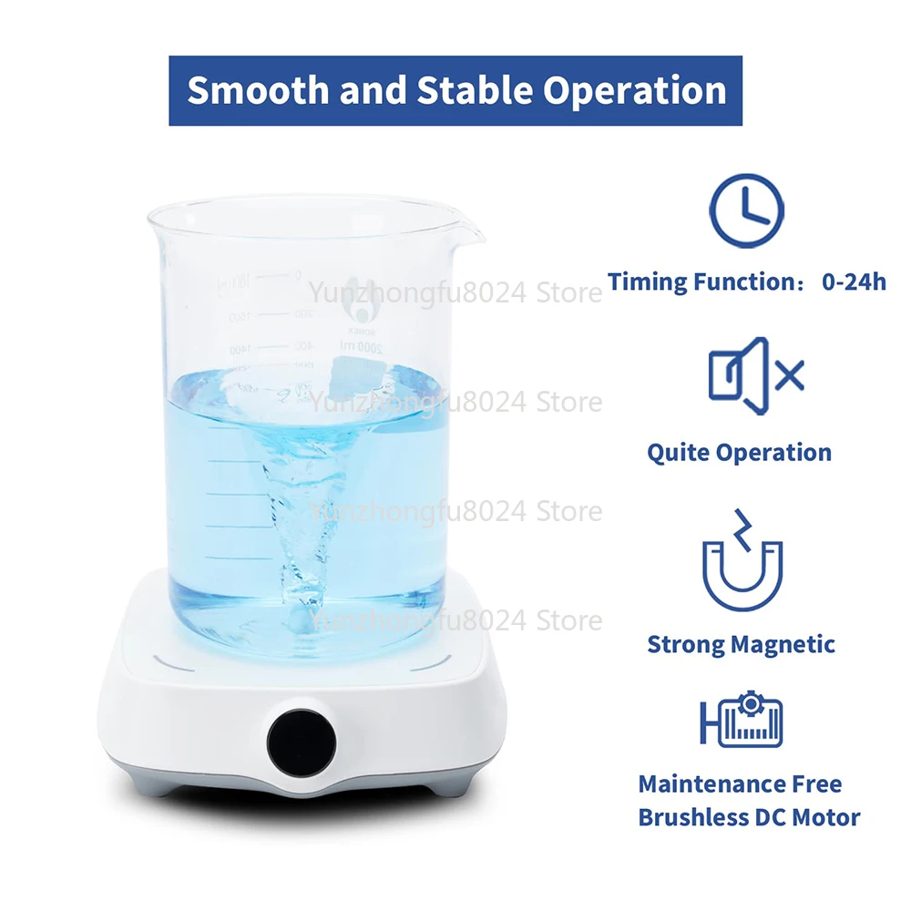 Magnetic mixer 0-2000 rpm Wine perfume Honey Milk Egg Chocolate Coffee mixer 4L