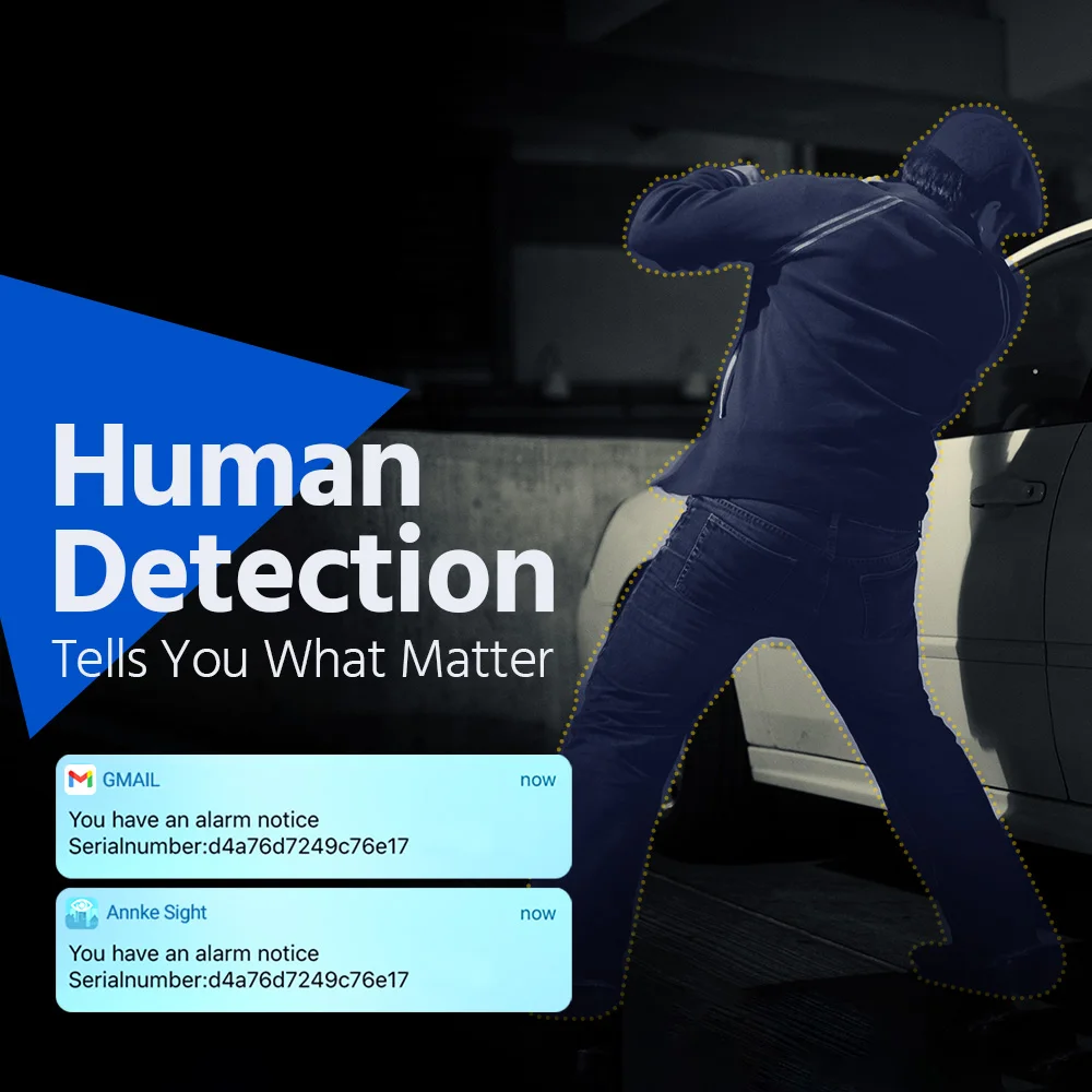 ANNKE 8CH 5MP لمراقبة الأعمال WiFi NVR نظام الأمن 3K 5MP 4 قطعة كاميرا Wifiless اتجاهين صوت ميكروفون المتكلم #4