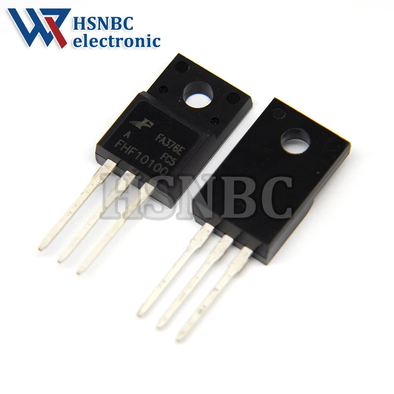 10PCS FHF10100 FHF10100A 10100 TO-220F 10A 100V Schottky Diode 100% New Original