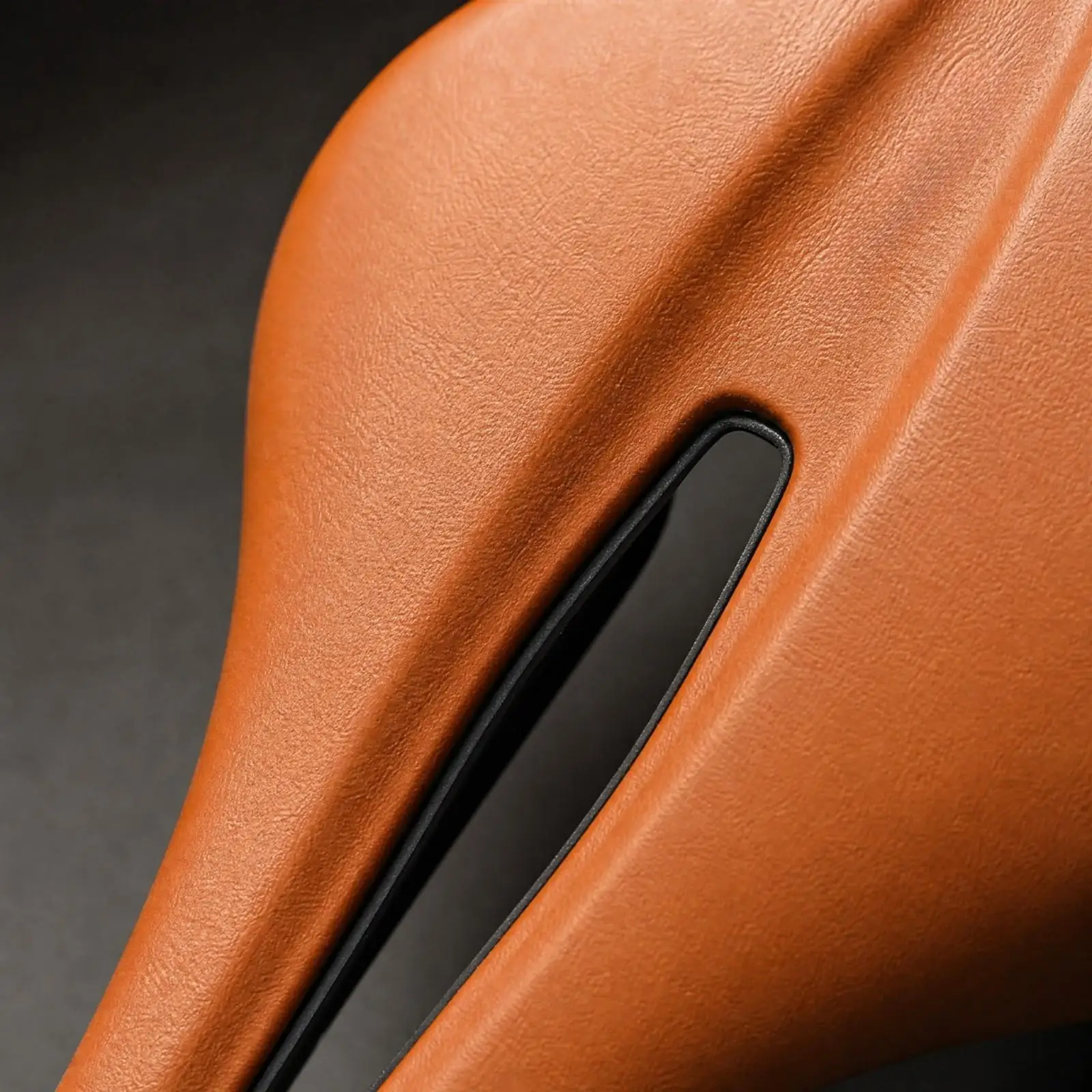 Cushioned Saddle for Bicycle with Central Groove Design for Mountain and Road Cycling Gear