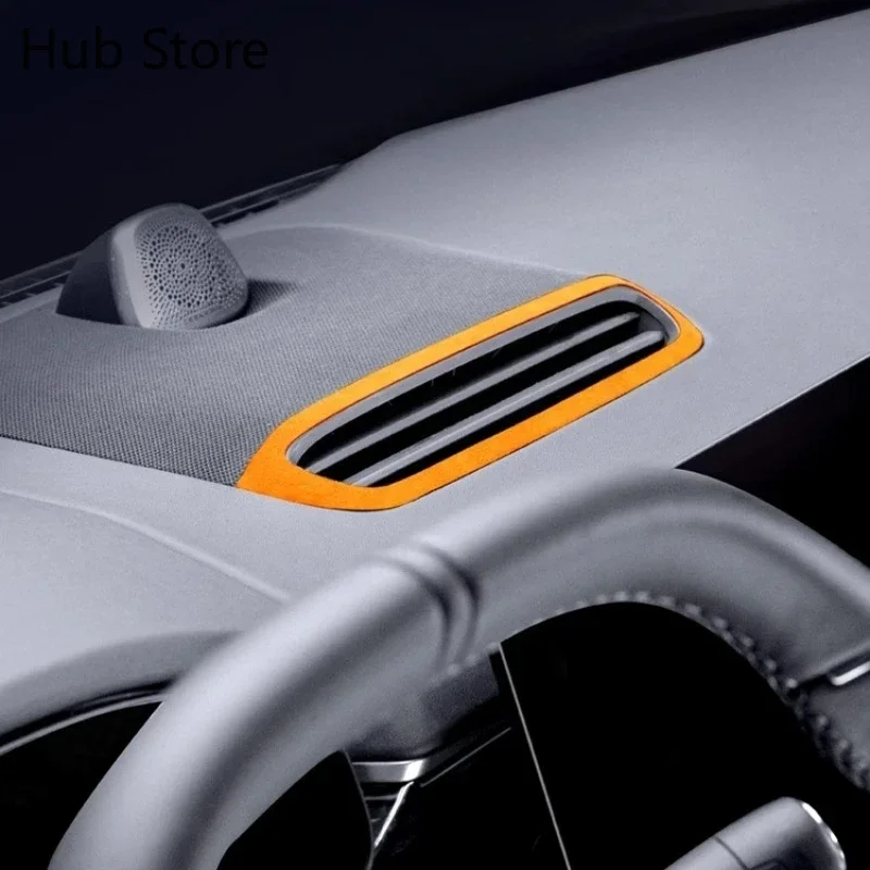 For Zeekr 7X Decorative stickers air outlet front dashboard car interior modification