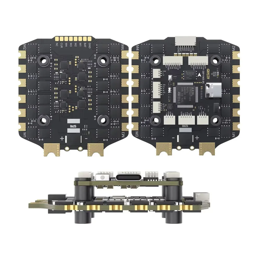 TAKER F405 BLS Stack – 100A 8S 4IN1 ESC, wysoka wydajność dla wyścigowych dronów FPV |   Czarna skrzynka, barometr, zintegrowany LC Fi