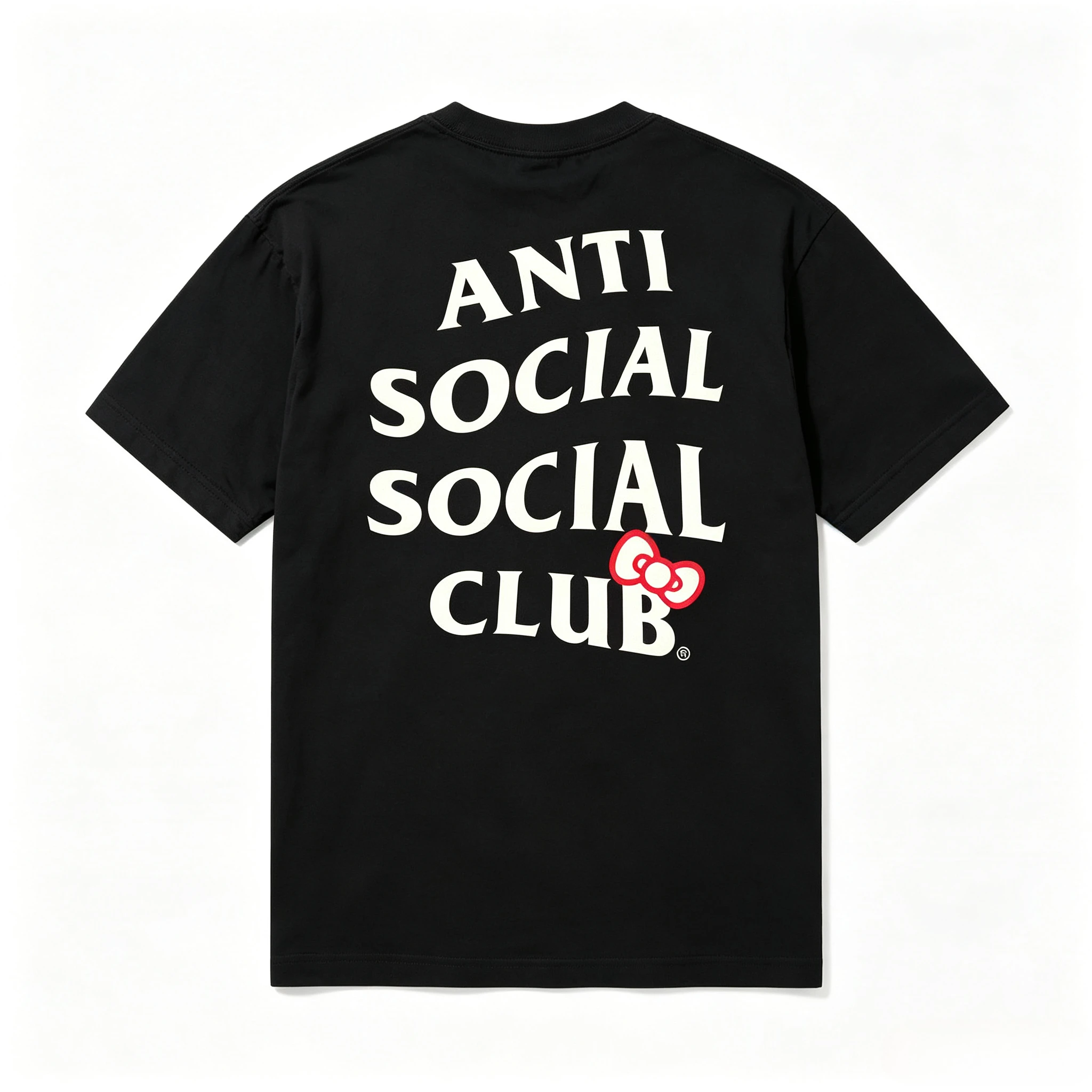 ASSC X Sanrio Hello Kitty Kuromi Racing Car Print Unisex Streetwear Casual Short Sleeve Couple Tee Tops