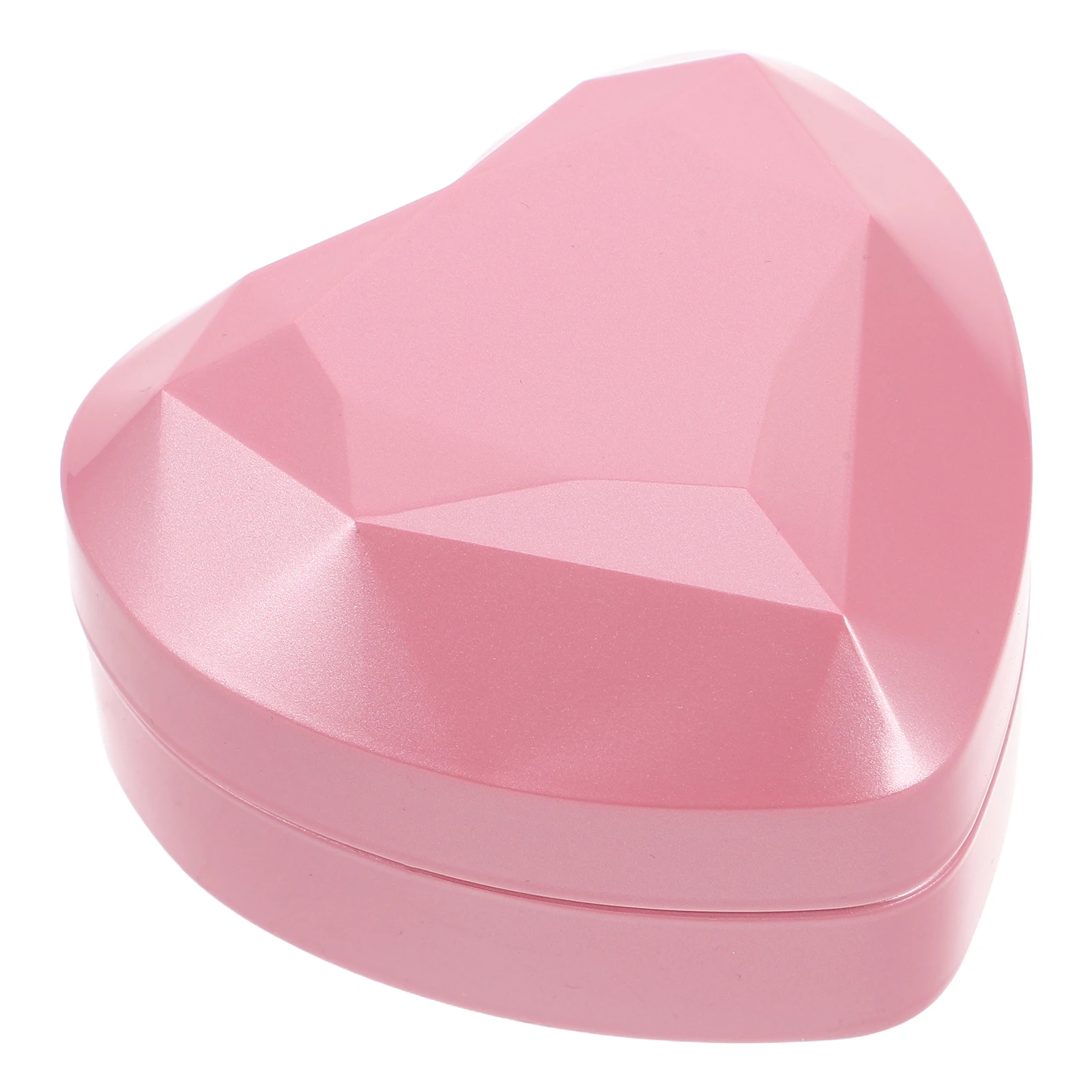 

Accessories Heart Shaped Necklace Box Miss Jewelry Boxes for Women Plastic Gift Necklaces