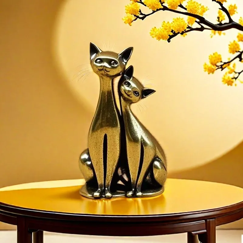 

Solid Copper Sea Turtle Figurine Brass Tortoise Statue Feng Shui Tea Pet Home Desktop Decor Crafts