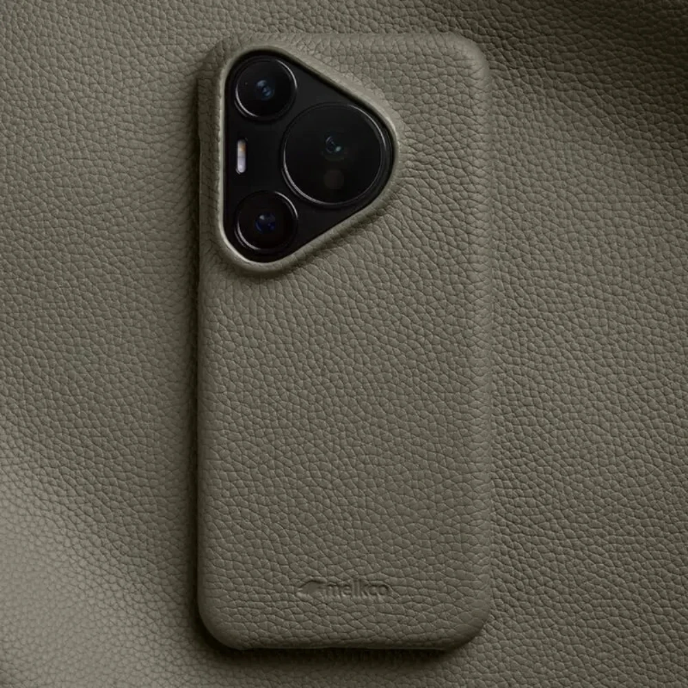 

Чехол для телефона из натуральной яловой кожи Melkco с текстурой личи для Huawei Pura 80 Ultra Pura 70 Pro Plus, противоударный чехол-бампер Funda