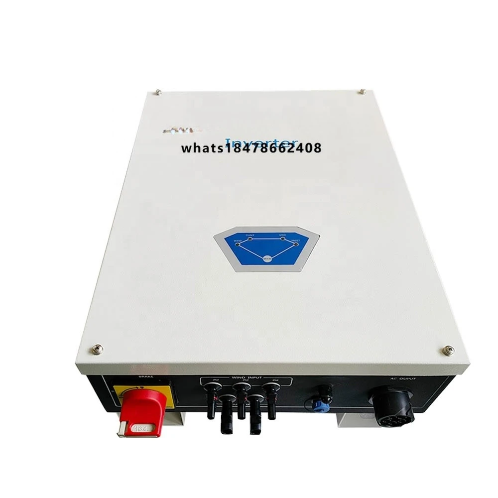 High Frequency 3KW Single-Phase Wind Turbine Inverter Integrated Grid-Tied Controller and Inverter