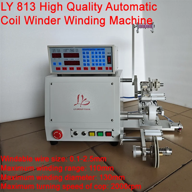 

LY 813 High Quality Automatic Coil Winder Winding Machine For New Energy Transformer And Integrated Copper Foil Wire