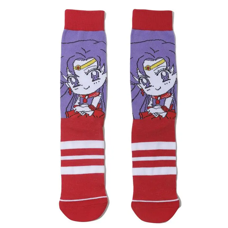 New Kawaii Cute Sailor Moon Socks Mid Tube Socks Pure Cotton Socks Student Motion Sweet Anime Friend Gift Birthday Gift For Girl