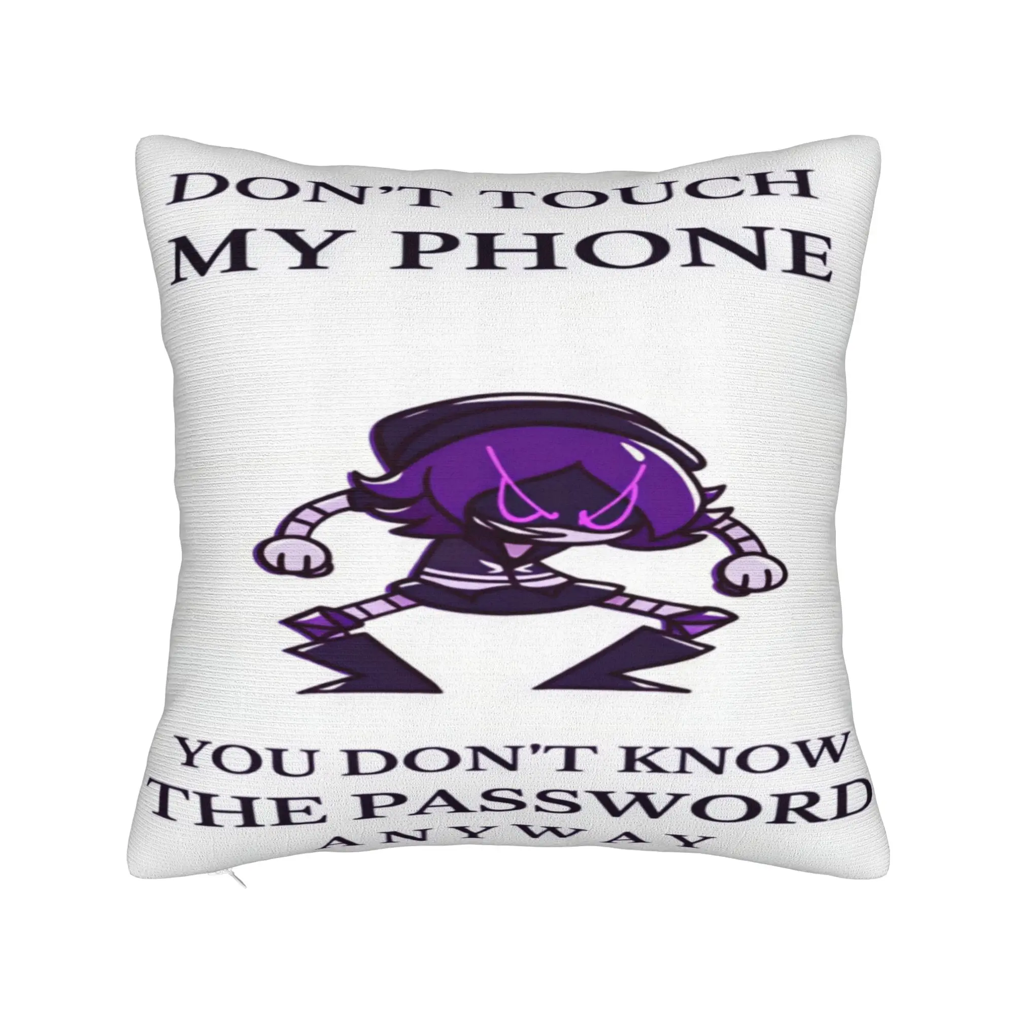 Pillow Case Murder Drones Uzi Doorman  Soft  Pillow Cover For Living Room Bed Chair Funny Pillowcases