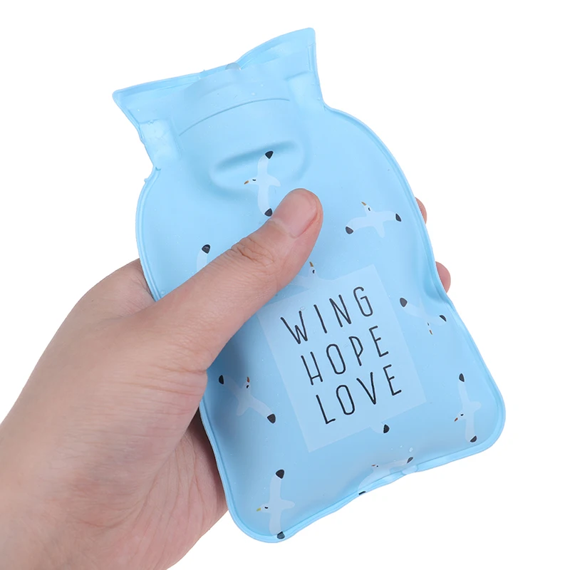 Mini Cartoon Hot Water Bag Container PVC Water-filled Type Warm Hand Treasure