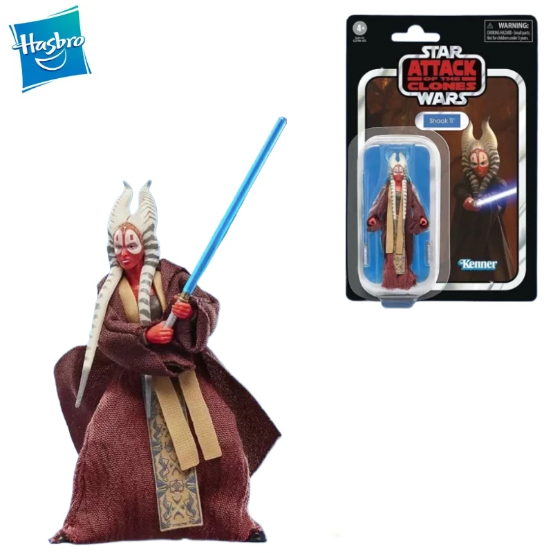 

New Original Hasbro Star Wars ATTACK OF THE CLONES Shaak Ti Action Figure Model Gift Toys