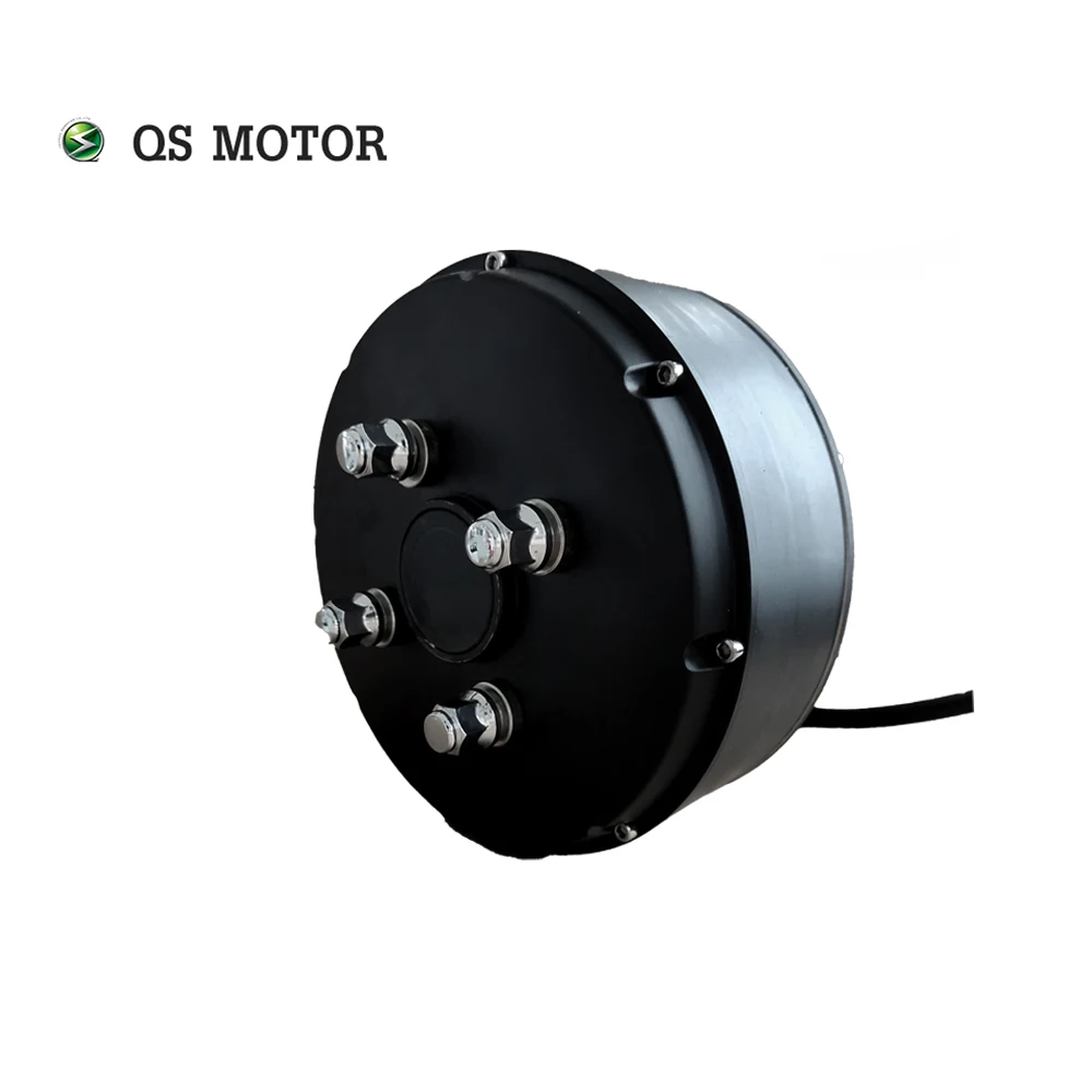 

QSMOTOR 2000W V3 48V 12kph Hub Motor для электромобиля с одним валом для газона, электромобиля