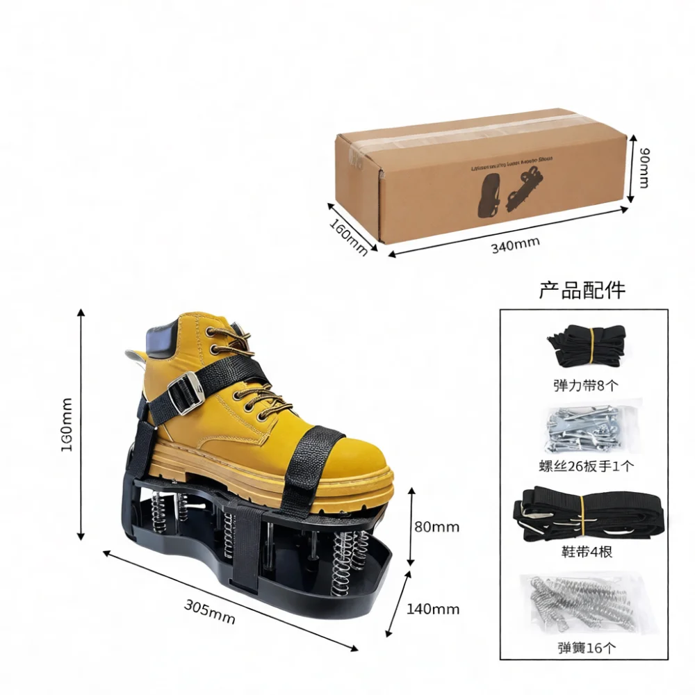 Aerating Lawn Shoes For Gardening Grass Spikes Aerator Sandals For Turf Soil Oxygenation Professional Floor Construction