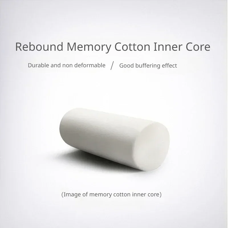 Universal Auto Synthetic Suede Car Headrest Neck Pillow Round Headrest High-end Car Interior Accessories for Tesla Benz BMW VW view 6