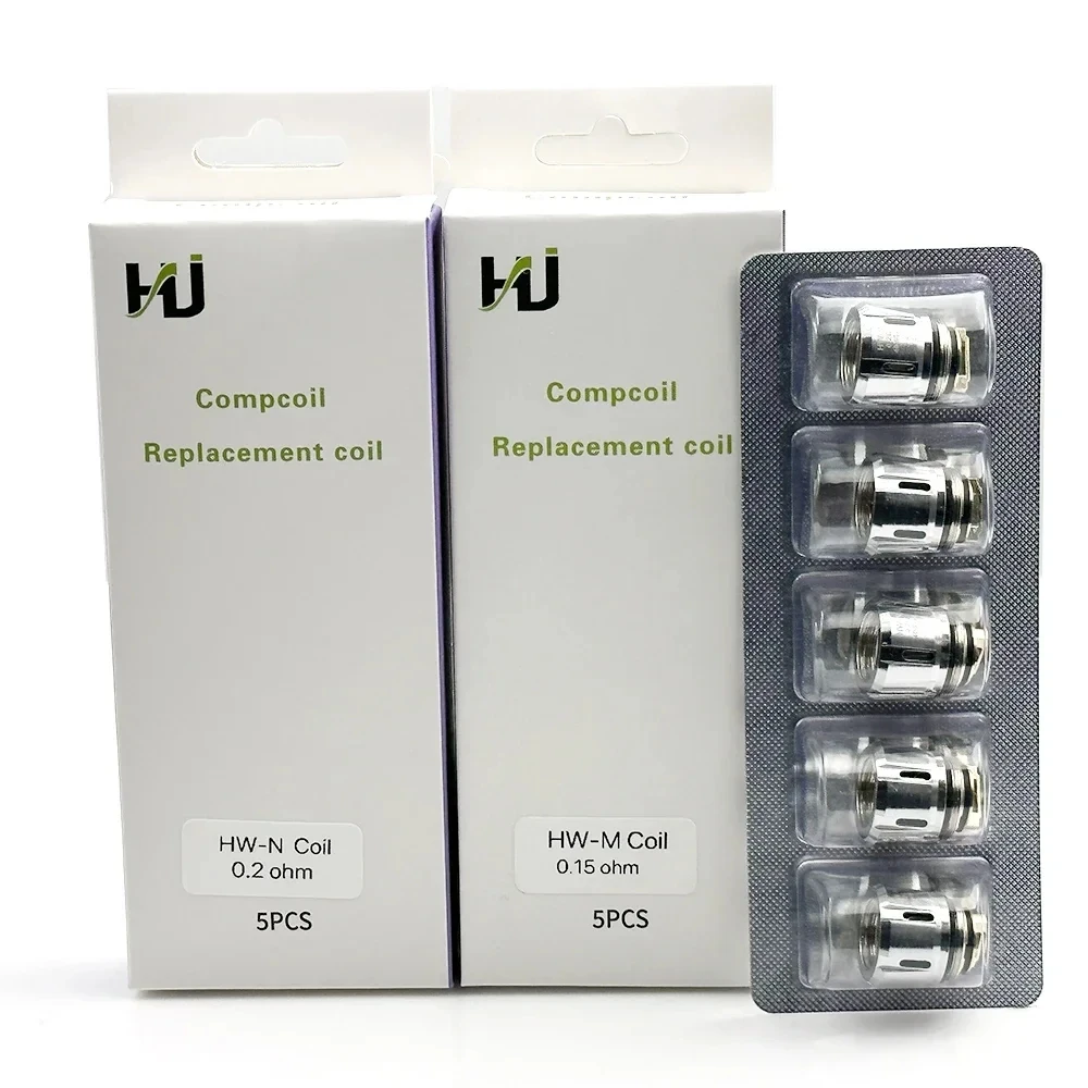 5 قطعة/الحزمة HW لفائف N 0.2ohm 40-90 واط HW M 0.15ohm 50-100 واط لفائف رئيس ل ELLO دورو خزان Ijust 3 عدة #1