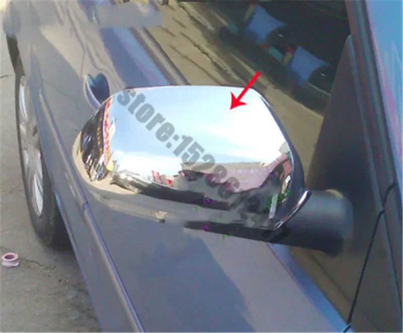 

For Skoda Octavia 2007-2012 car accessories ABS Chrome Rearview mirror Decoration Rearview mirror cover Trim Car styling