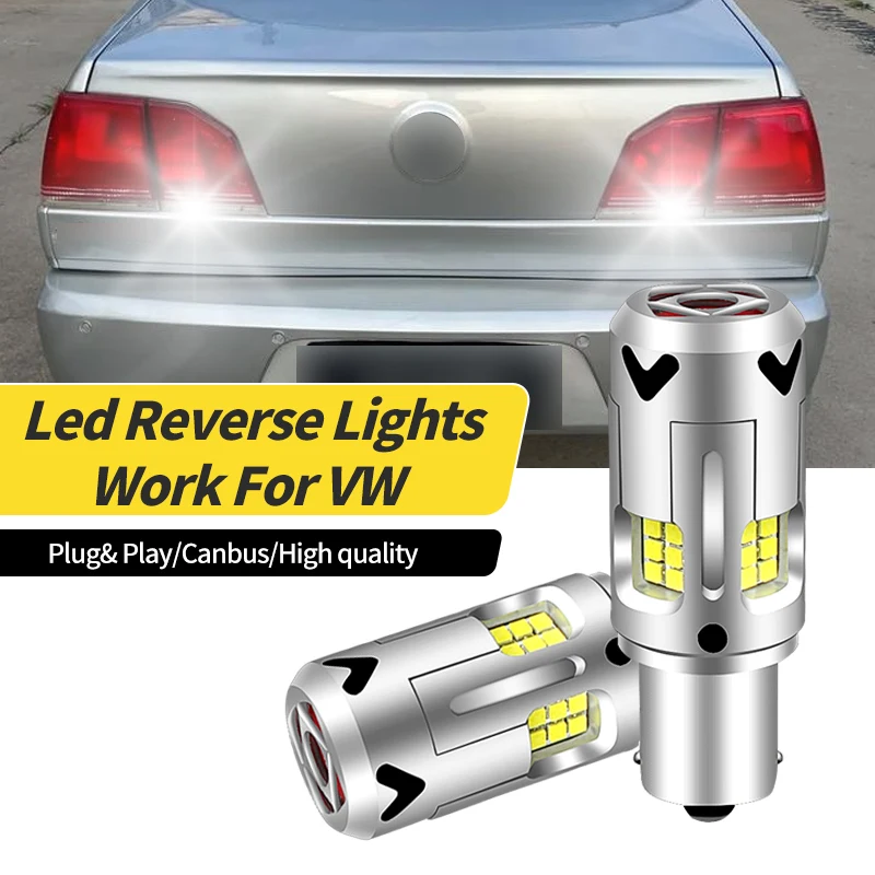 

2PCS Car LED Reverse Lights 1156 BA15S P21W Parking Bulbs For VW Beetle,Golf 3/4/5,Jetta,GTI,Rabbit,Eos,Passat B3/B4/B5/B5.5/B6