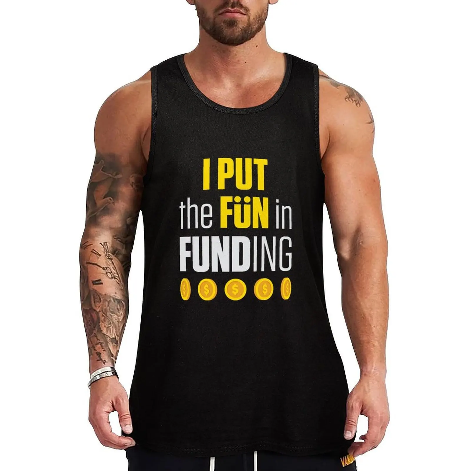 Mortgage Broker Loan Specialist I Put the Fun in Funding Tank Top Casual Everyday Tank Top Camiseta sin mangas suave y holgada