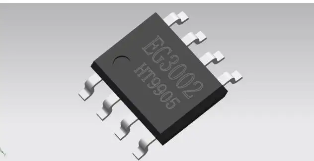 100pcs/lot EG3002 single channel power MOSFET driver chip SOP8 withstand voltage 30V, output current 1A