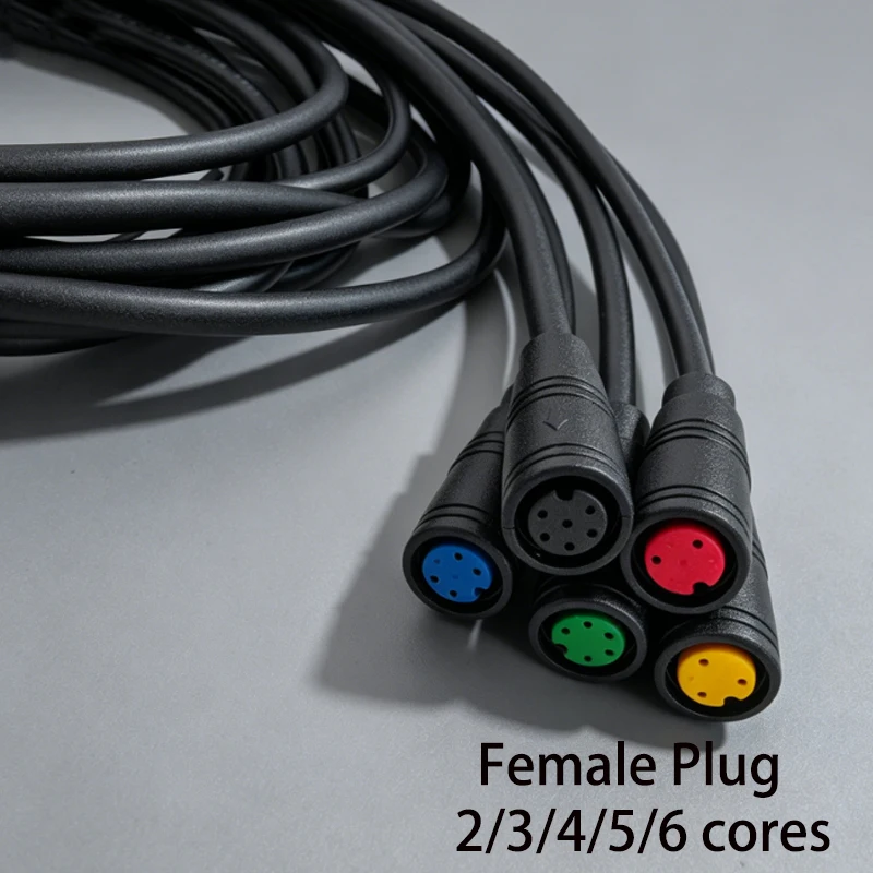 1M M6/M8-2/3/4/5/6-Pin Stecker auf Buchse Julet Elektrisches Verbindungskabel Steckverbinder Roller Bremse Wasserdichtes Signalsensor-Kabel – Detail 5