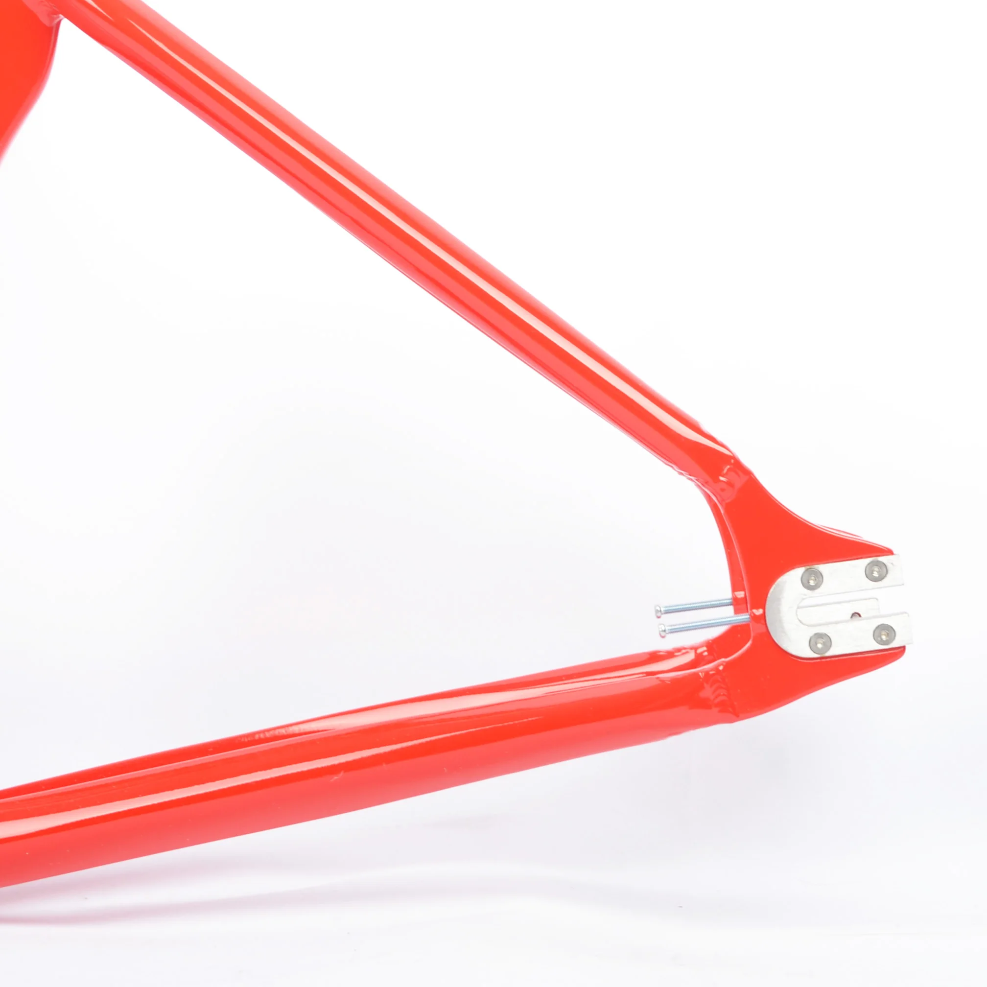 Bike Frame Fixed Gear Bicycle Frameset Single Speed Aluminum Alloy Material With Fork Cycling Parts