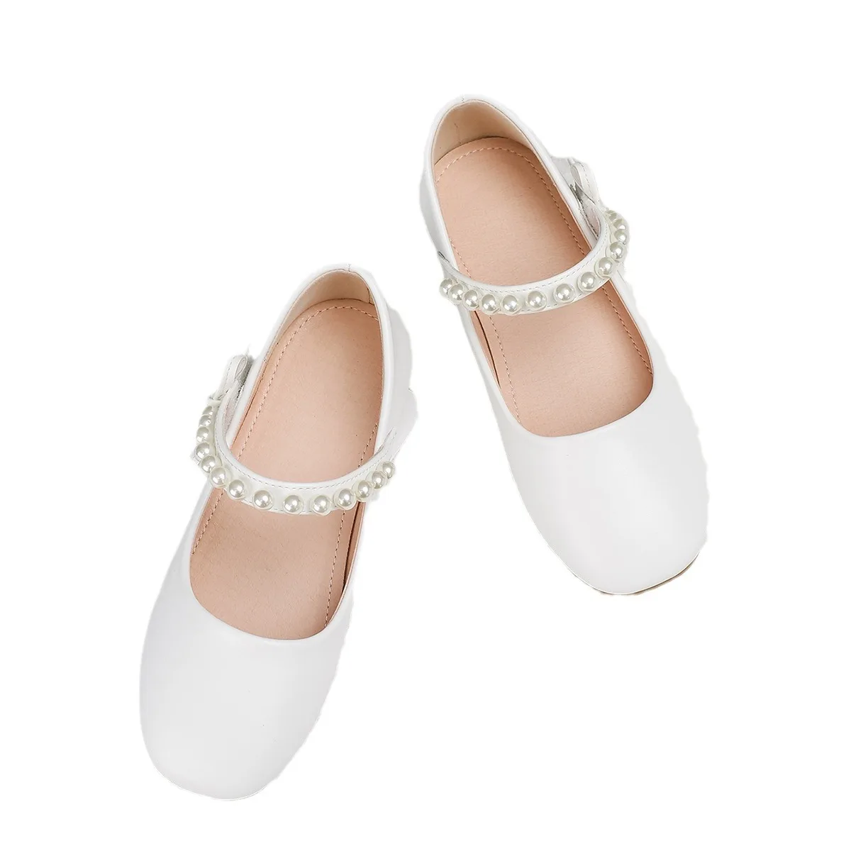 Chaussures en cuir coordonnantes à l'offre elles souples pour filles, chaussures de princesse, polyvalentes, exquises, confortables, simples, élégantes, enfants, mode de printemps