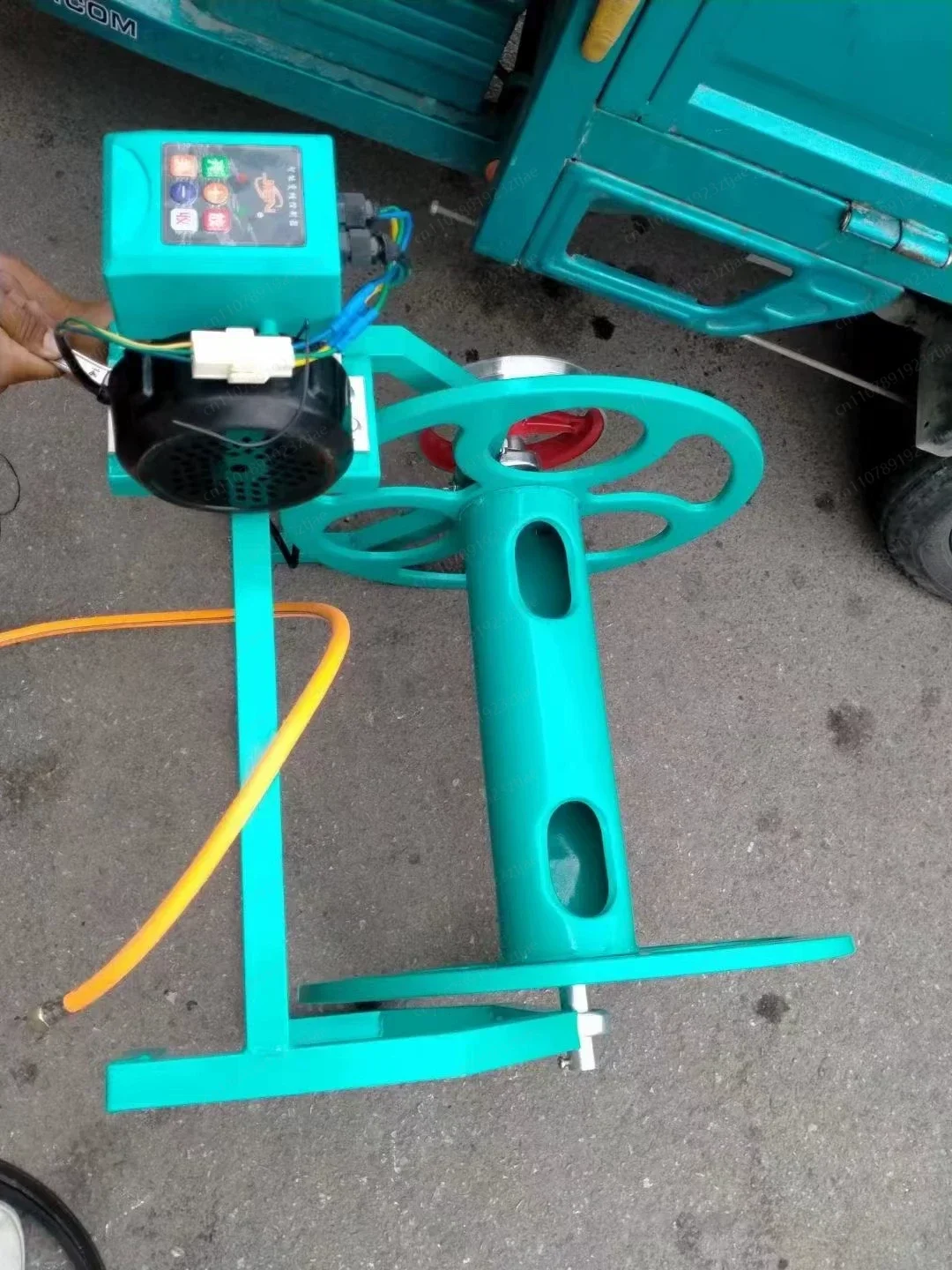 Automatic Hose Reel Winder, Labor-Saving Coiling Machine for Farm Irrigation & Water Spraying