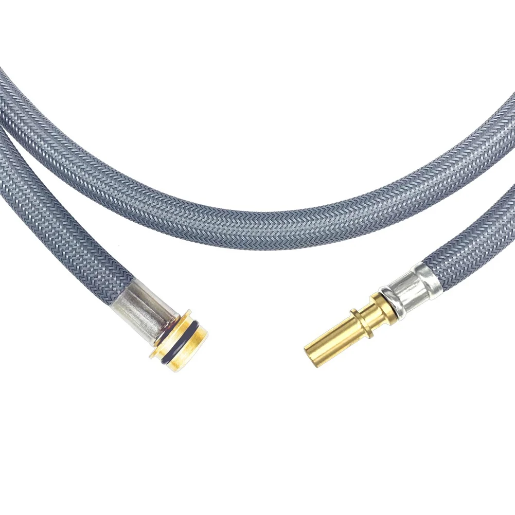 59 inch Pull Down Kitchen Faucet Hose Replacement for 88624000 Model Nylon Drinking Water Safe Inner Tube Brass Fittings 150cm