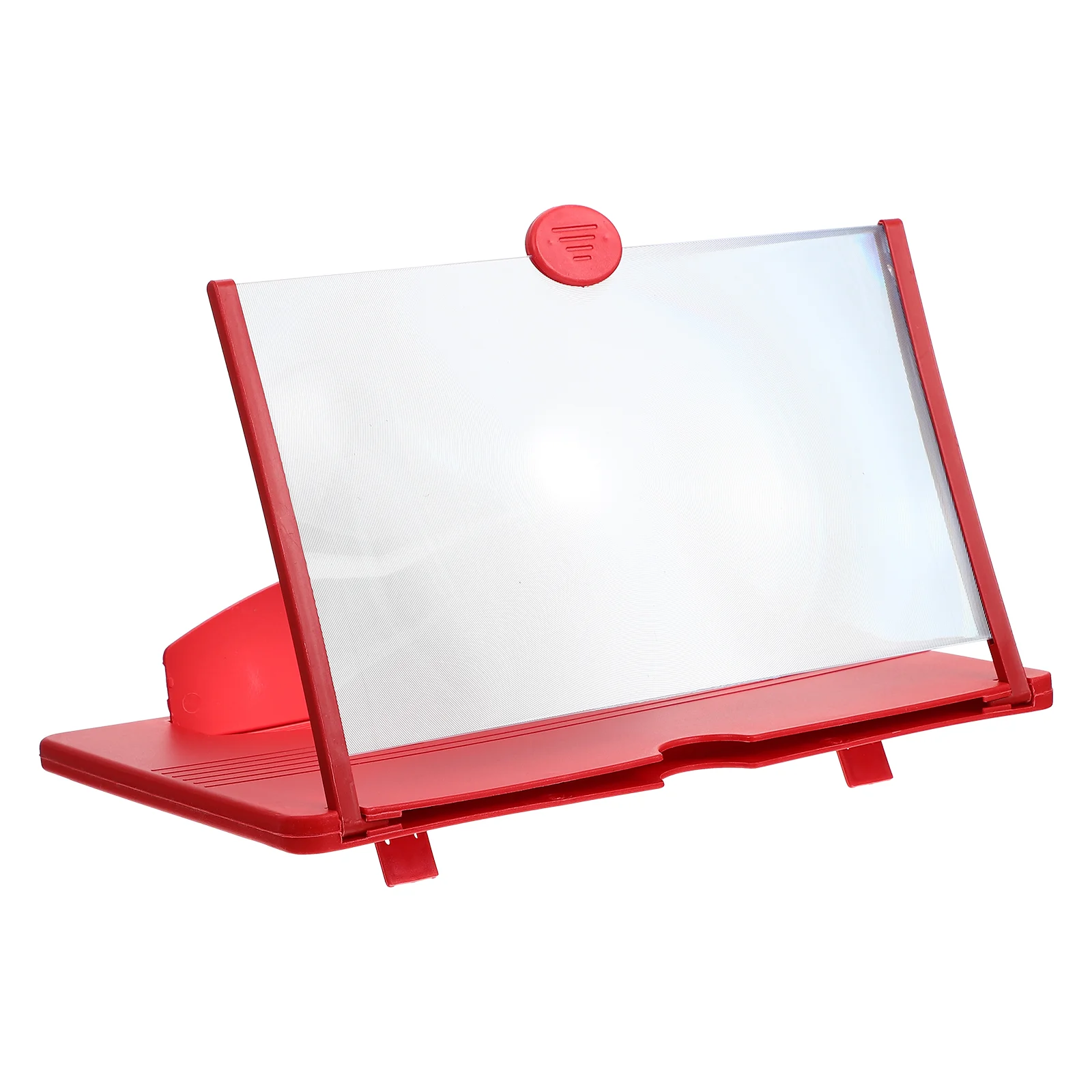 Cell Phone Stand Screen Magnifier High-definition Projection White Durable Rack Mobile Enlarger