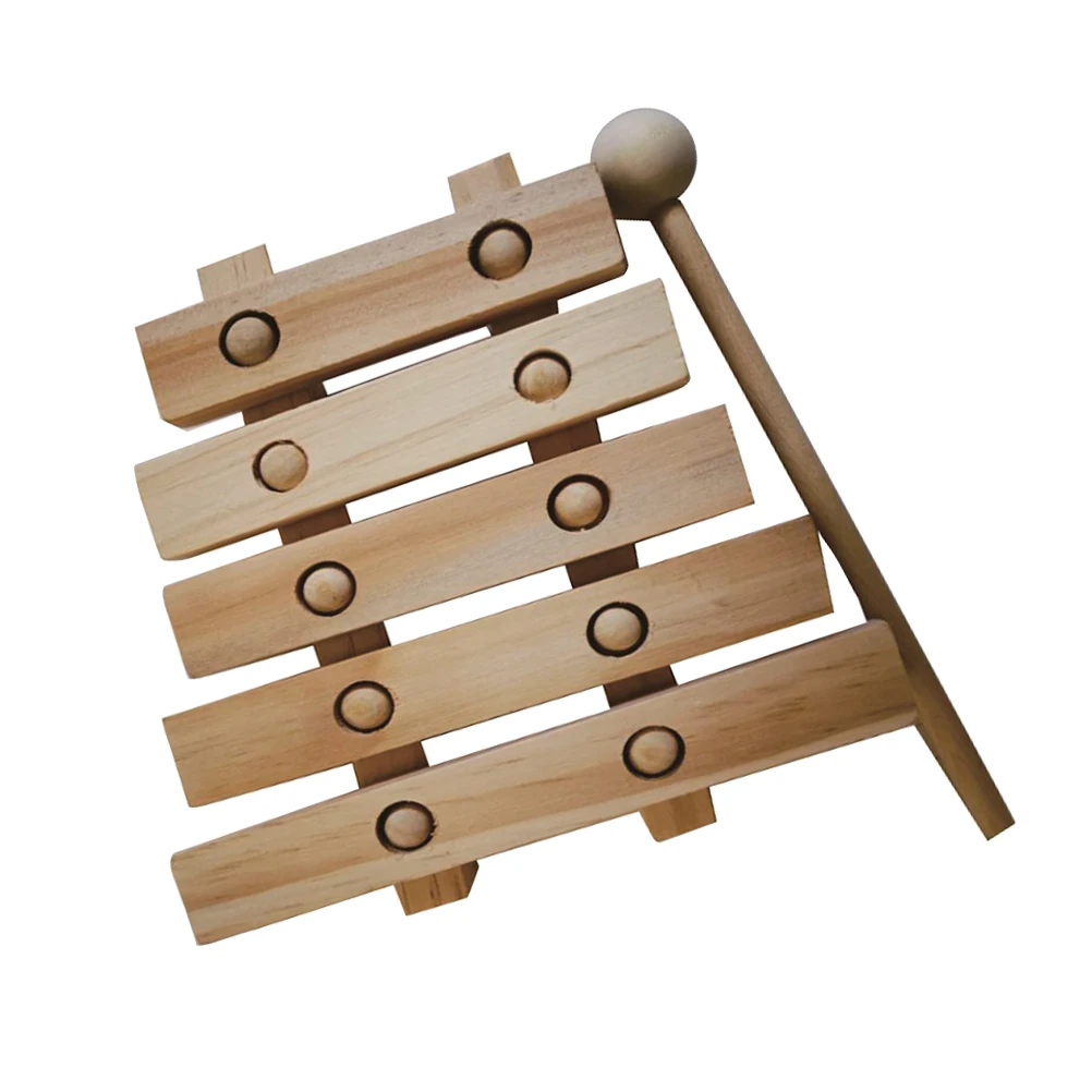 إكسيليفون خشبي غير مكتمل دهان داي للأطفال مشروع خشبي تعليمي ملحقات الخياطة اليدوية #4