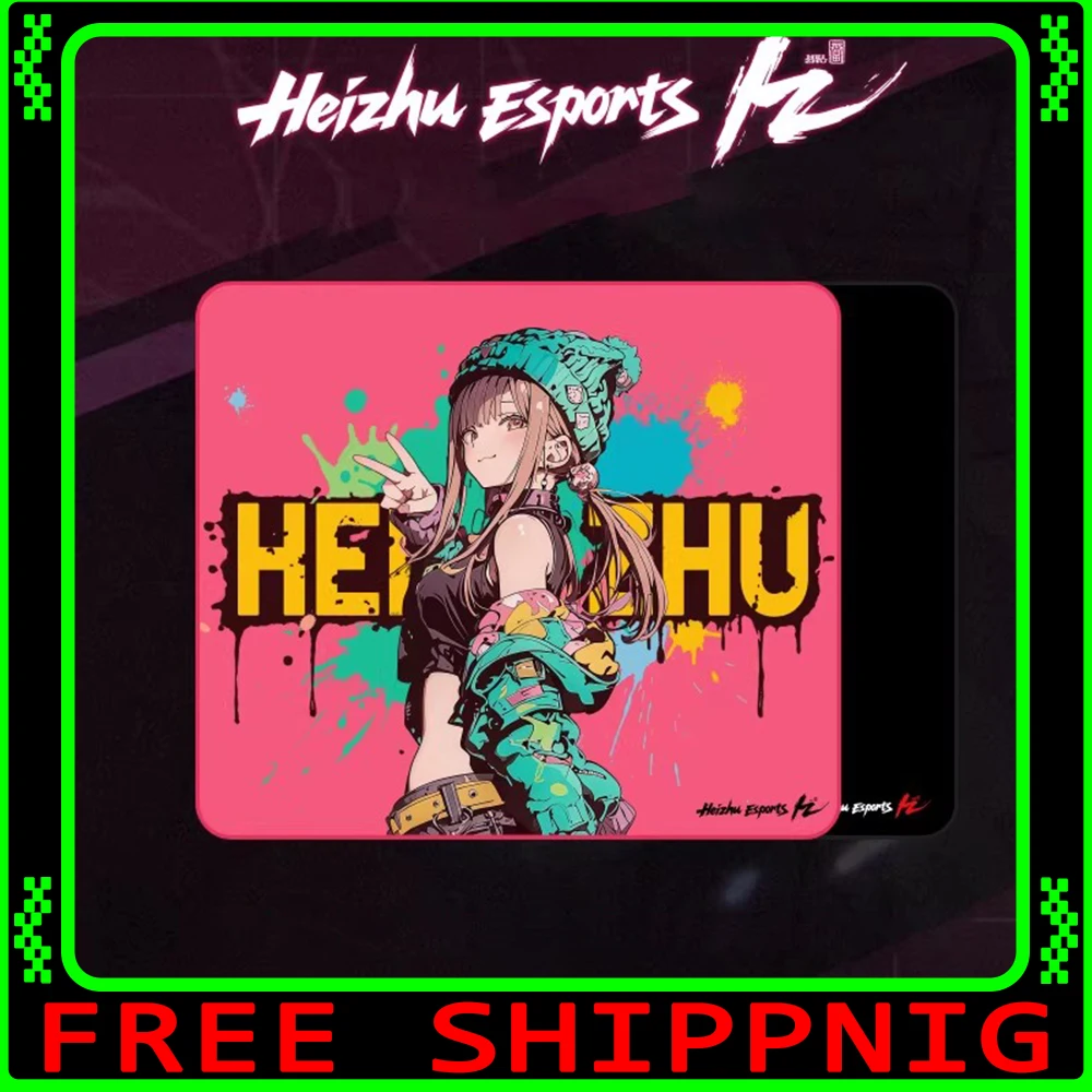 

Коврик для мыши Heizhu Esports с экстремальной смазкой, скоростной гладкий, приятный для кожи коврик для мыши FPS для CSGO Valorant APEX, аксессуары для ПК, подарки