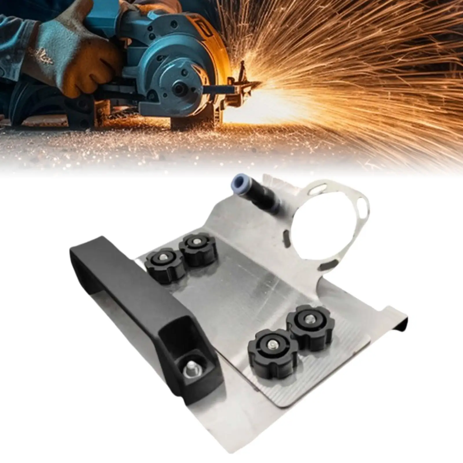 Angle Grinder Stand ,Angle Grinder Attachment,Grinder Holder for 100 Type for Tile 45 Degree Chamfer Cutting