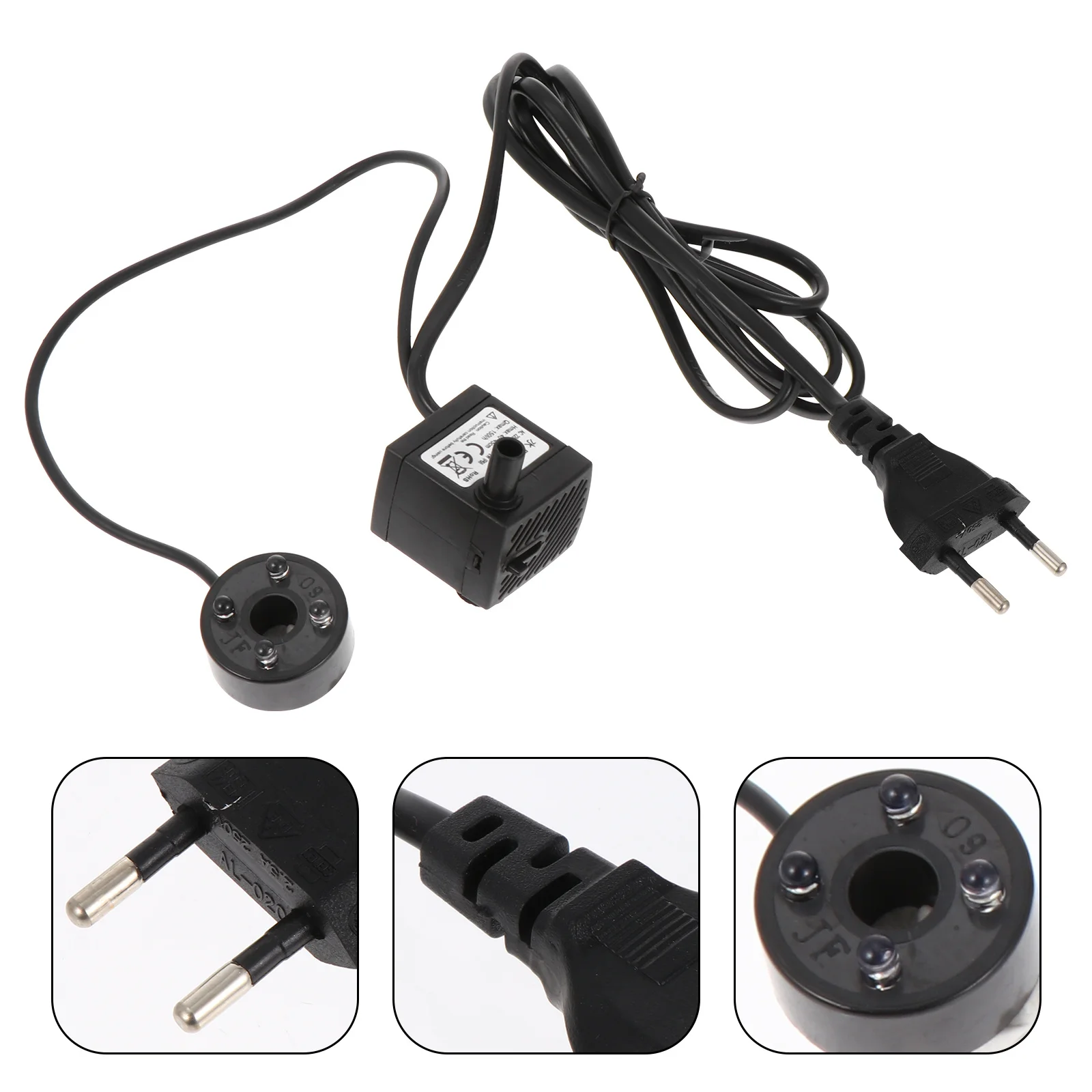 

2W Quiet Submersible Water Pump LED Colorful Light Adjustable Flow Fish Tank Fountain Aquarium Supplies Submersible Water Pump