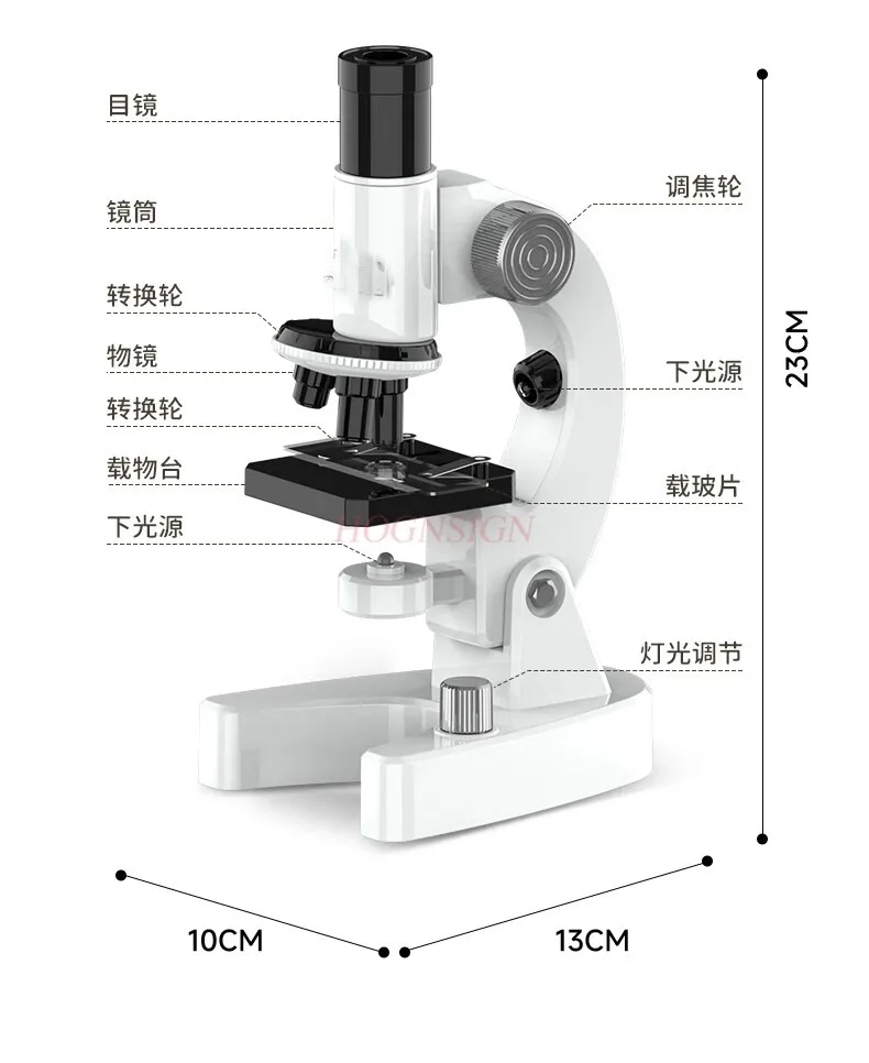 Children's Microscope Biological Science Experimental Set for Primary and Secondary School Students Optical High Definition