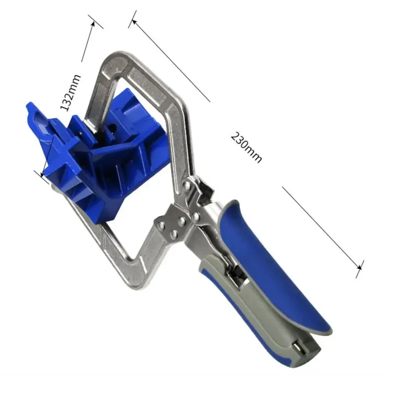 Krachtige T Joints Corner Clamp Miter Jigs Woodworking Tool 90 Degree Right Angle Fixed Punch Mounter